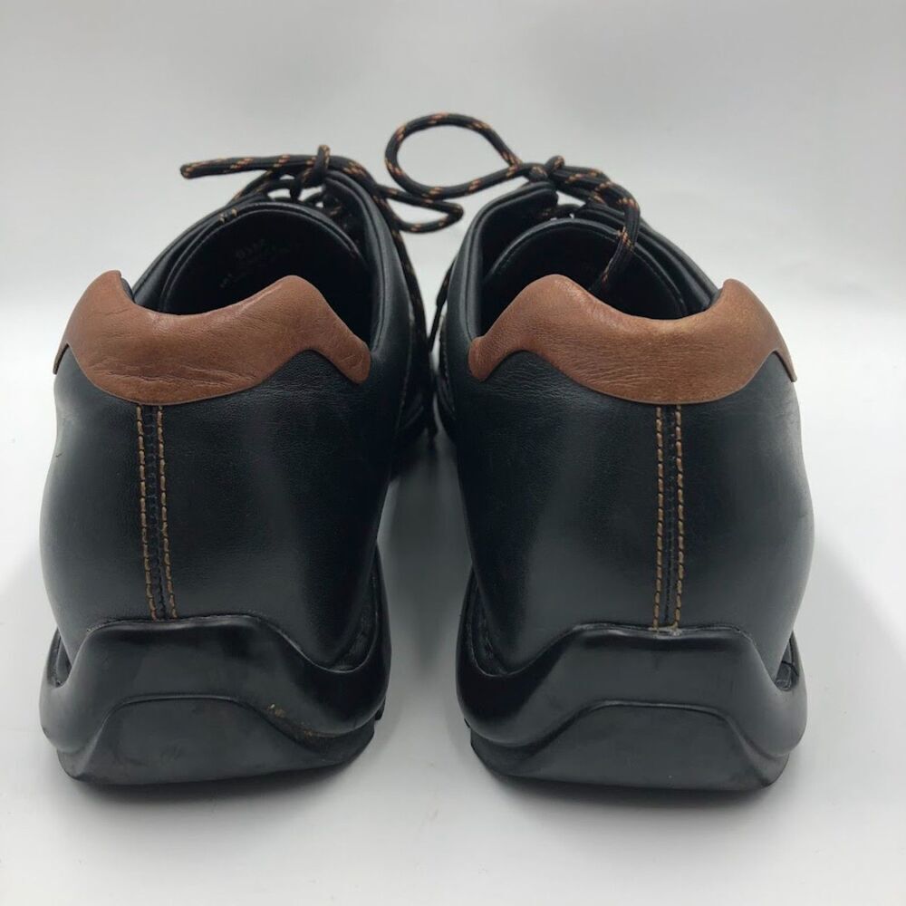Cole Haan Men's Black Square Toe Lace Up Business Casual Comfort Size 9.5M - Picture 12 of 14